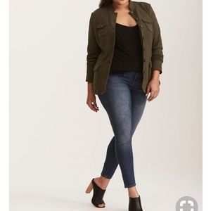 Torrid french military jacket 5X